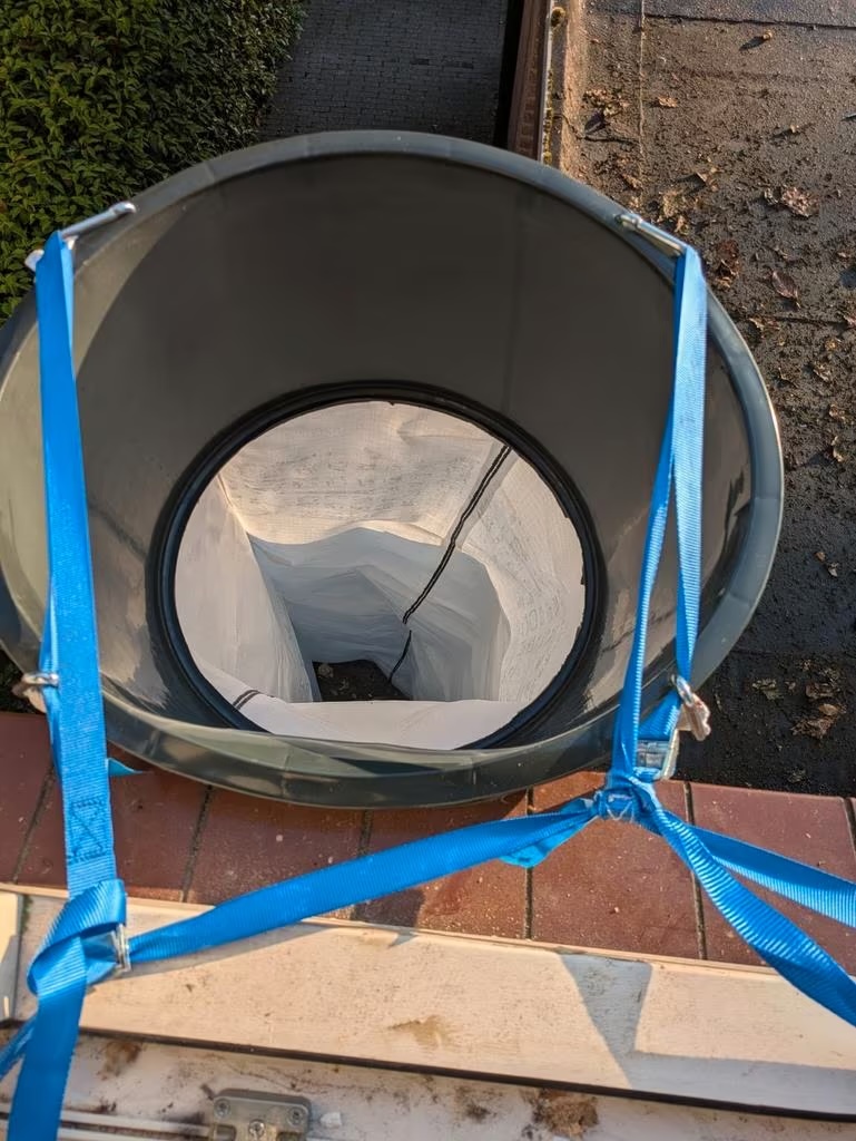 Entonnoir de remplissage Ø50 cm pour goulotte à gravats Stortslurf®