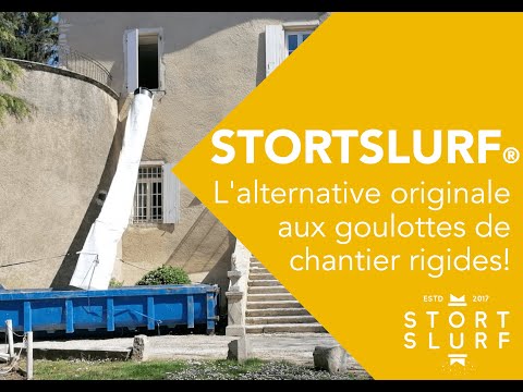 Goulotte à gravats flexible Stortslurf®, Goulotte à gravats flexible Stortslurf®